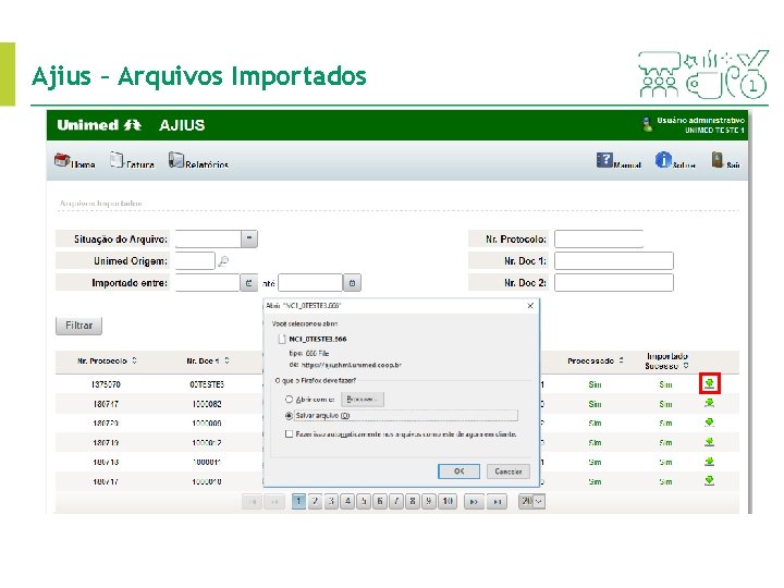 Ajius – Arquivos Importados 