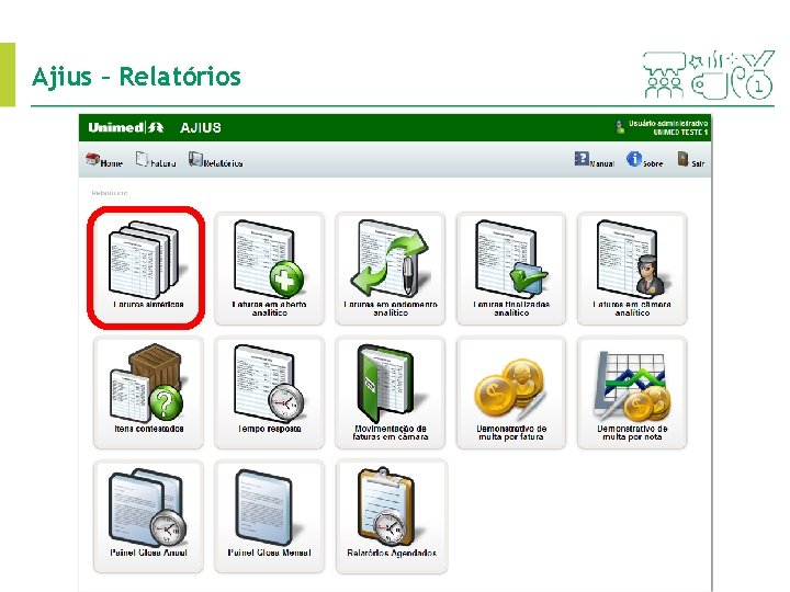 Ajius – Relatórios 