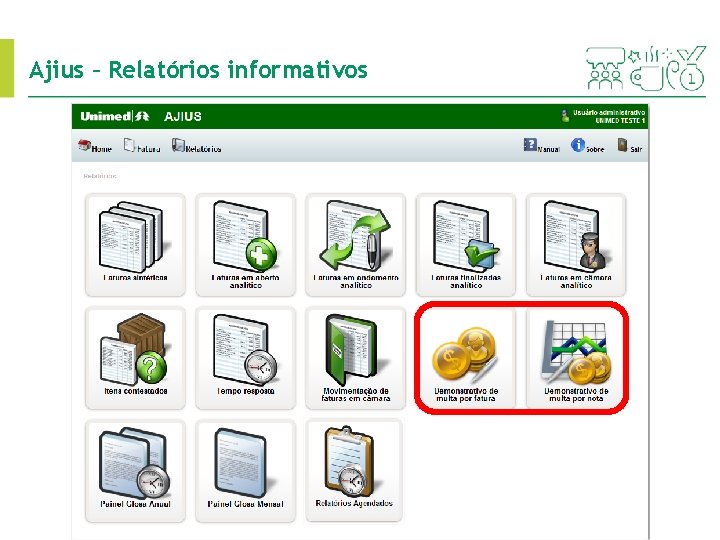 Ajius – Relatórios informativos 