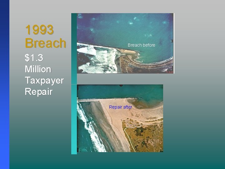 1993 Breach before $1. 3 Million Taxpayer Repair after 