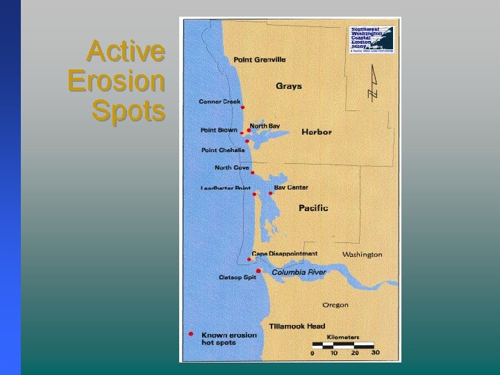 Active Erosion Spots 