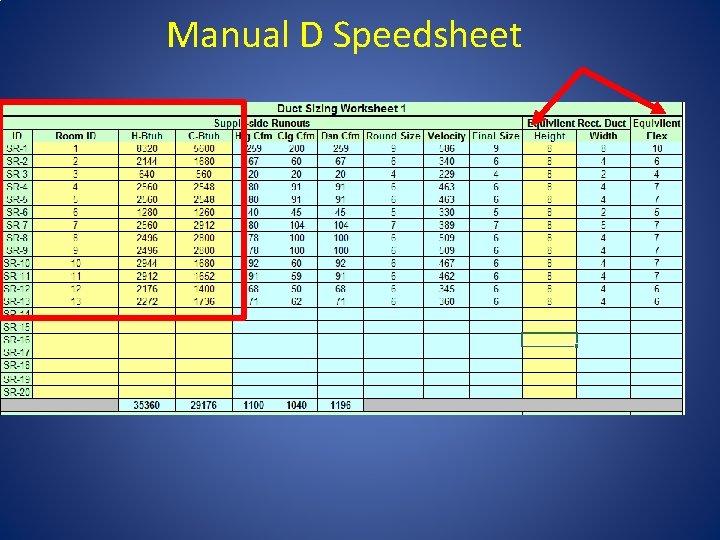 Manual D Speedsheet 