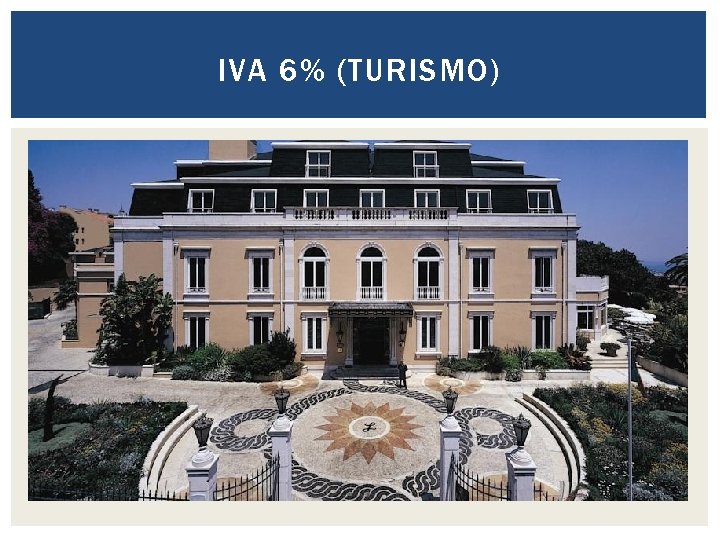 IVA 6% (TURISMO) 