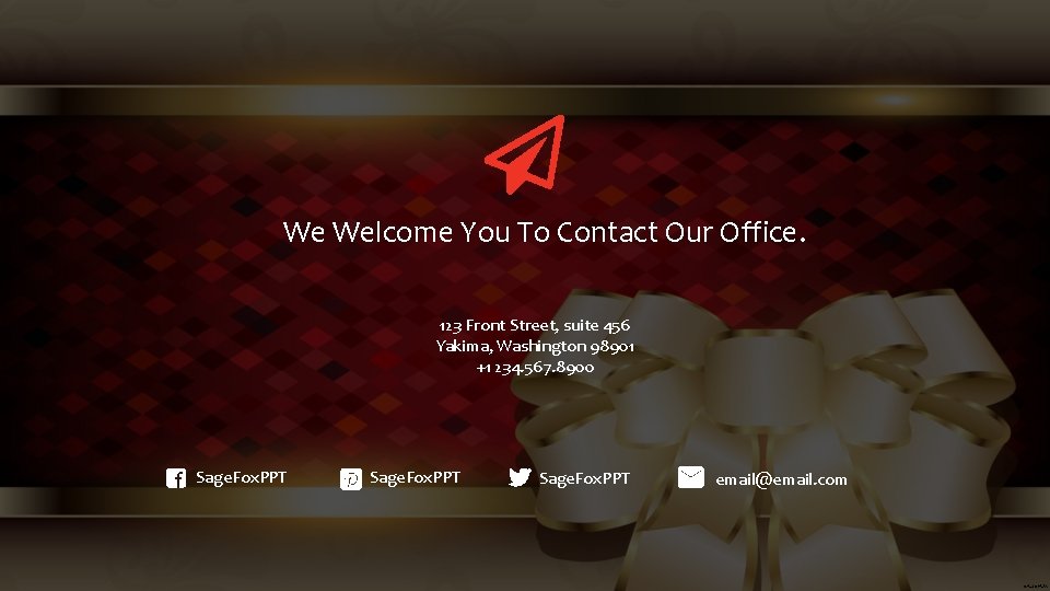 We Welcome You To Contact Our Office. 123 Front Street, suite 456 Yakima, Washington