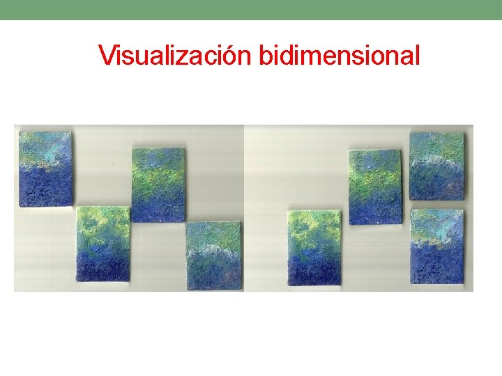 Visualización bidimensional 