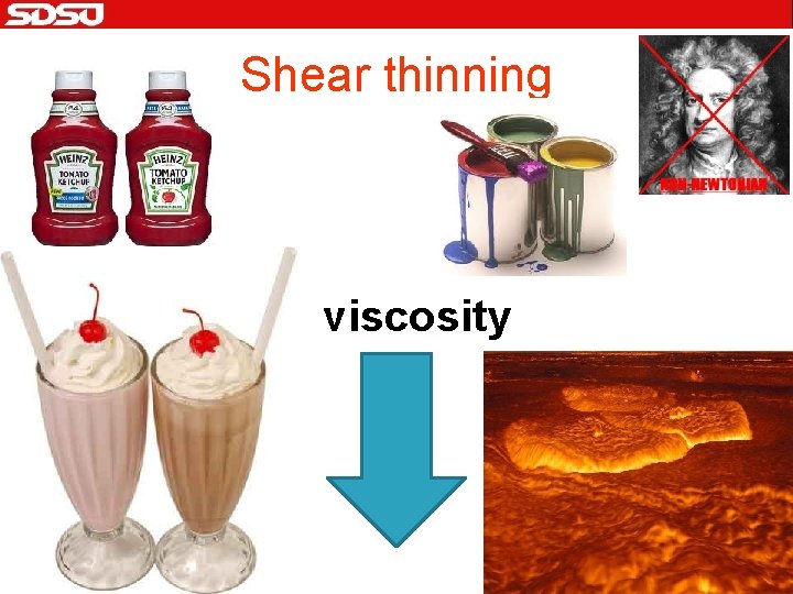 Shear thinning viscosity 