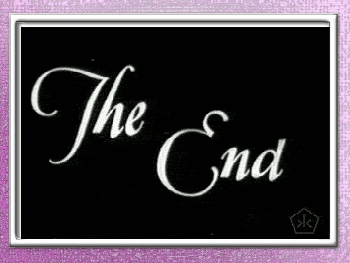 The End 