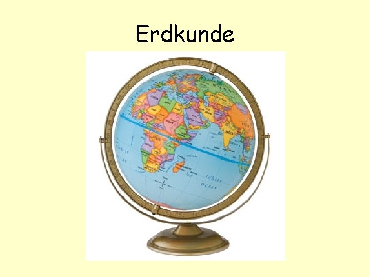 Erdkunde 