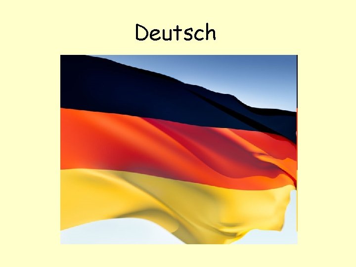 Deutsch 