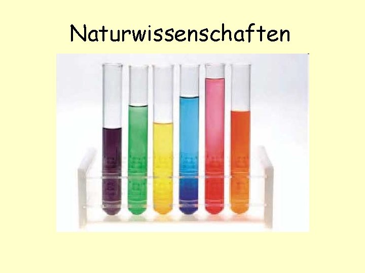 Naturwissenschaften 