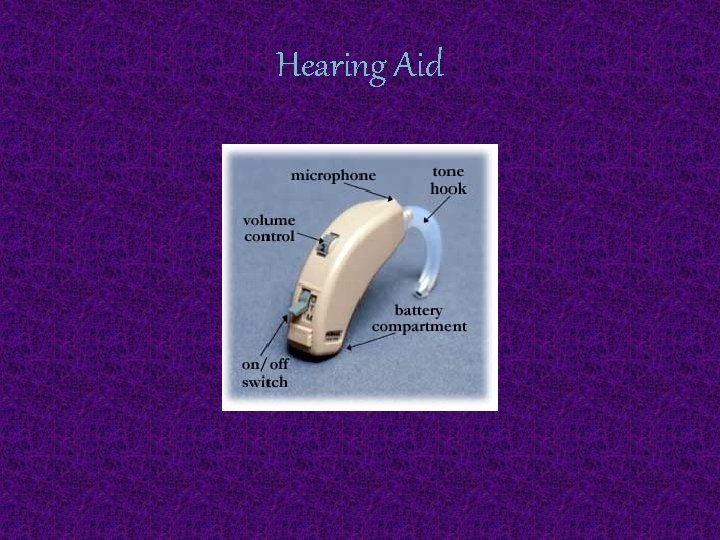 Hearing Aid 