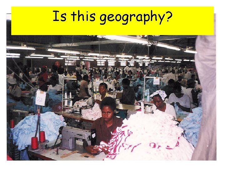 Is this geography? 