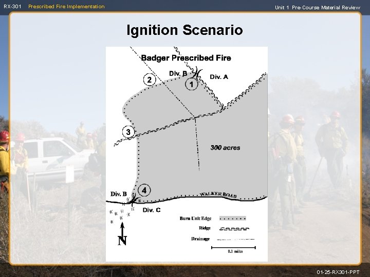 RX-301 Prescribed Fire Implementation Unit 1 Pre-Course Material Review Ignition Scenario 01 -25 -RX