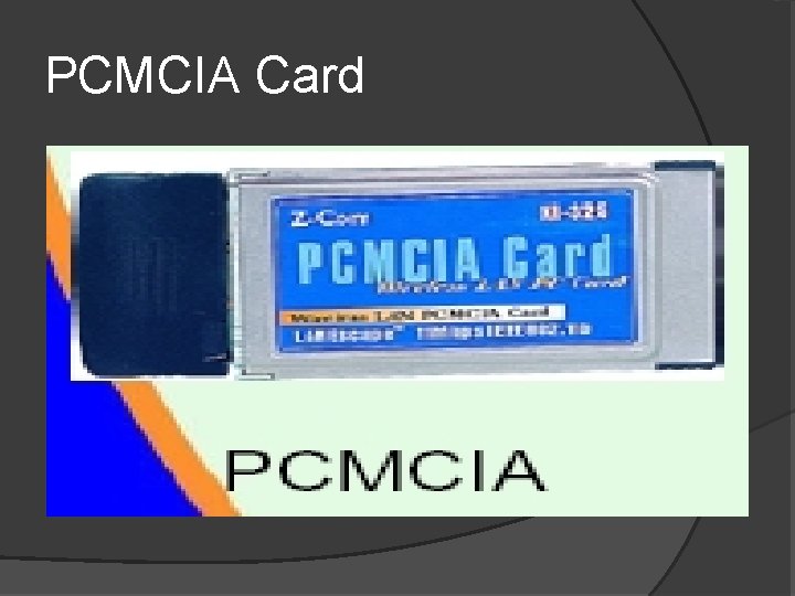 PCMCIA Card 