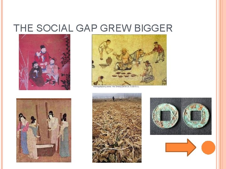 THE SOCIAL GAP GREW BIGGER 