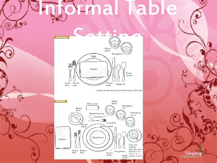 Informal Table Setting 