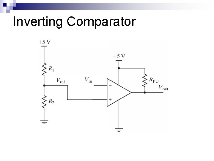 Inverting Comparator 