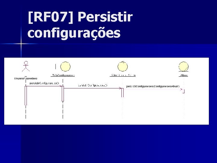 [RF 07] Persistir configurações 