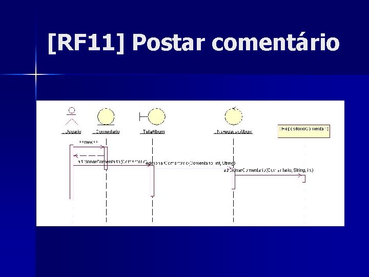 [RF 11] Postar comentário 