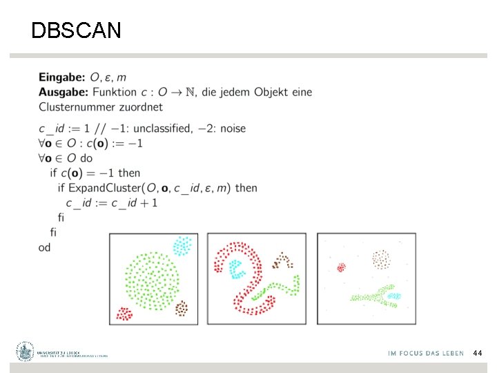 DBSCAN 44 