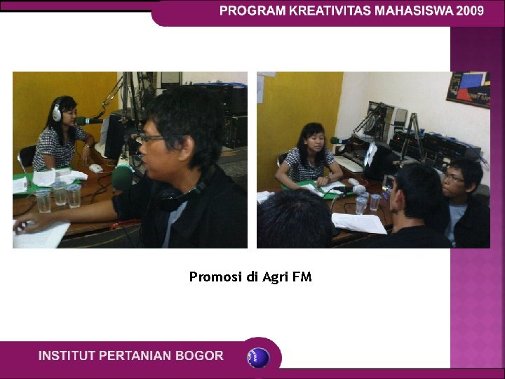 Promosi di Agri FM 