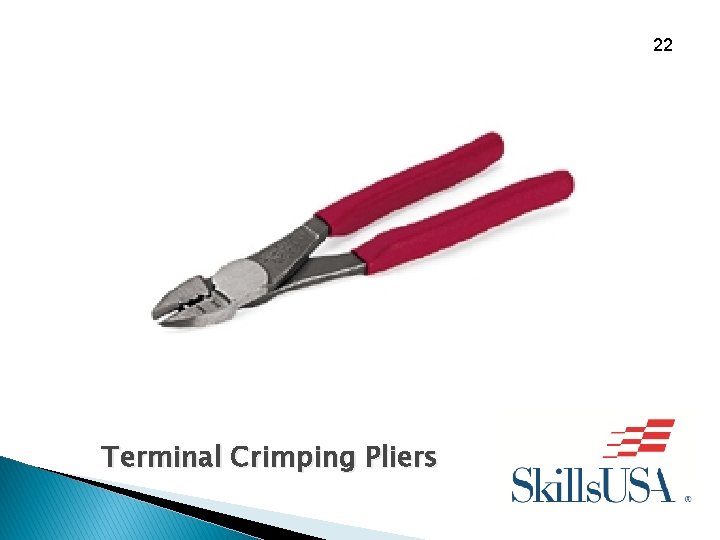 22 Terminal Crimping Pliers 