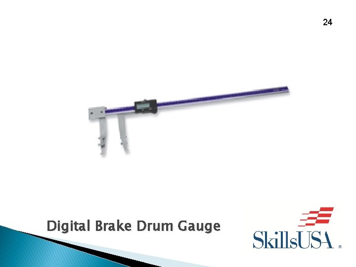 24 Digital Brake Drum Gauge 