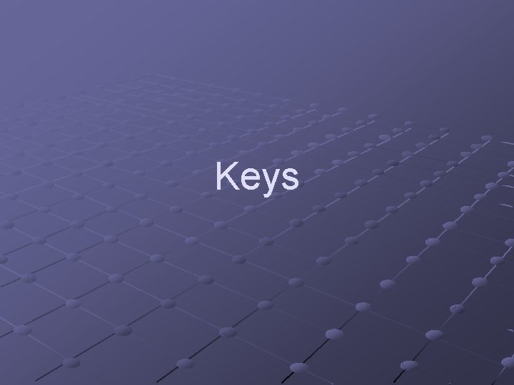Keys 