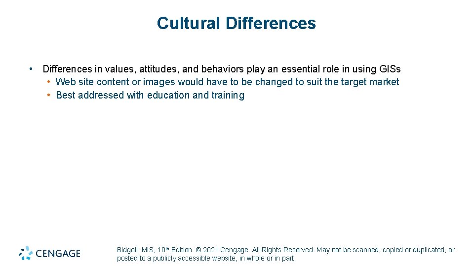 Cultural Differences • Differences in values, attitudes, and behaviors play an essential role in Cultural Differences • Differences in values, attitudes, and behaviors play an essential role in