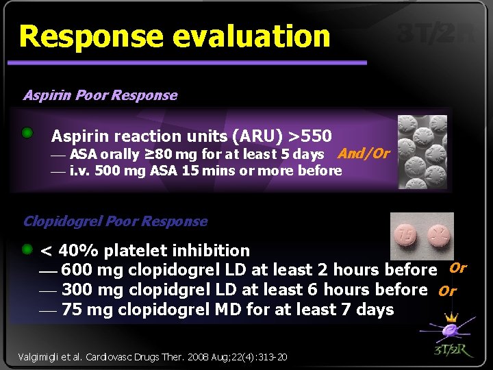 Tailoring Treatment with Tirofiban in patients showing Resistance