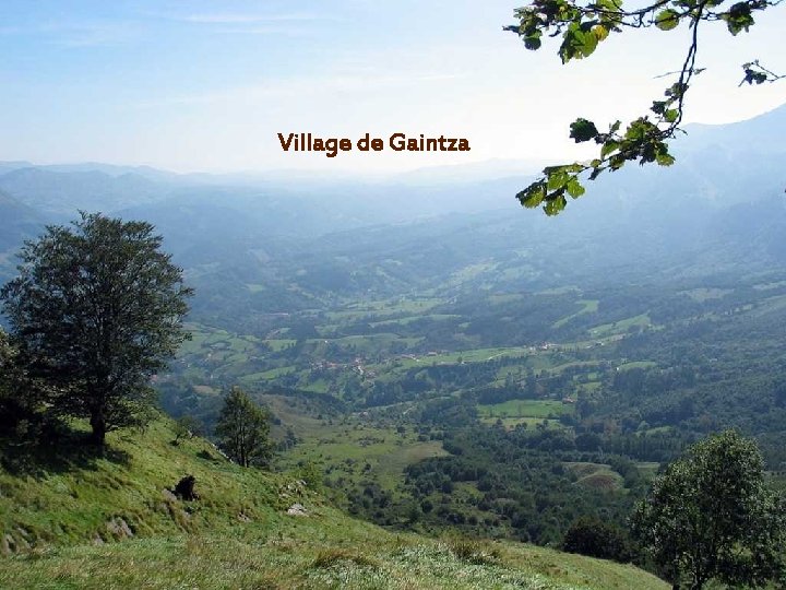 Village de Gaintza 