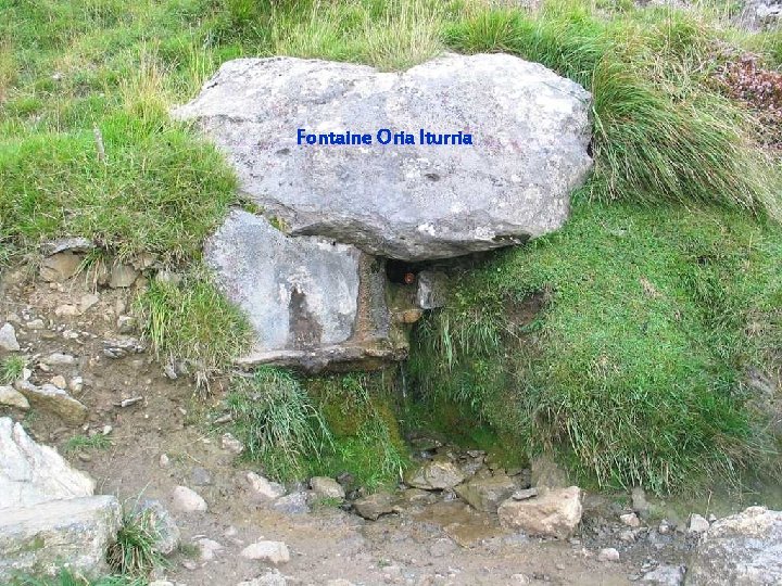 Fontaine Oria Iturria 
