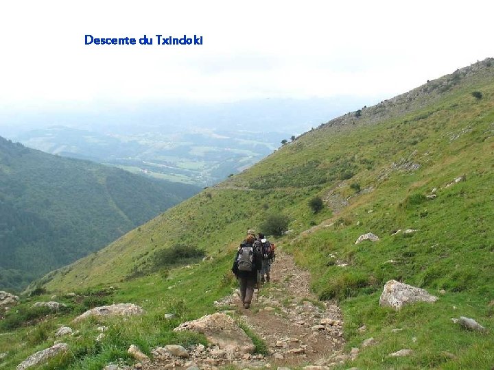 Descente du Txindoki 