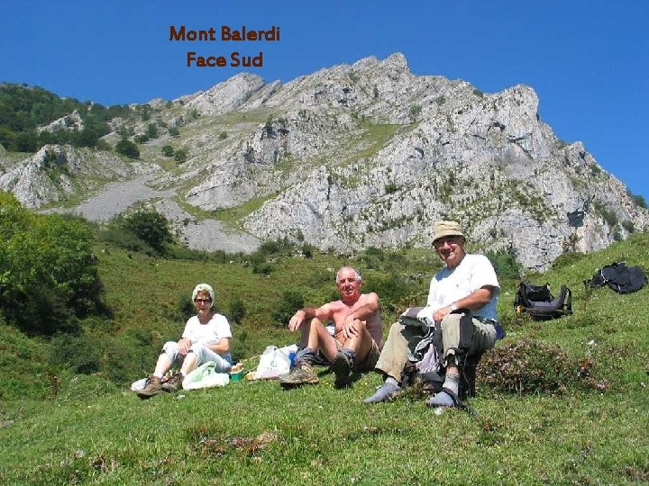 Mont Balerdi Face Sud 