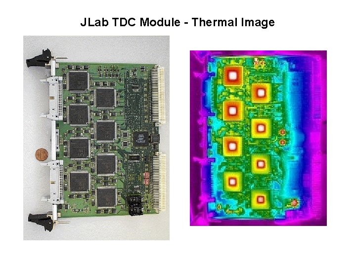 JLab TDC Module - Thermal Image 