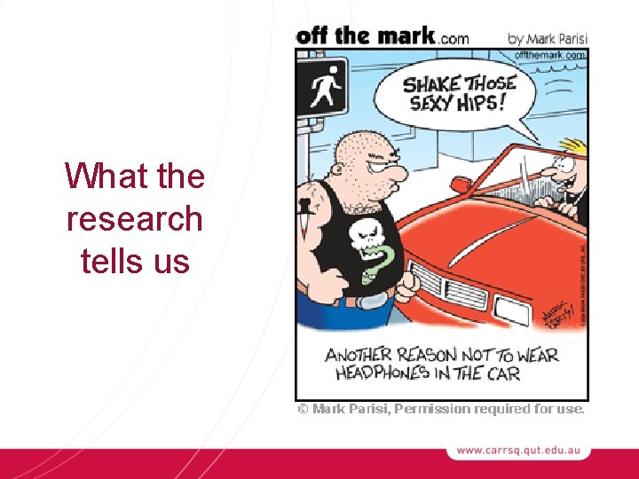 What the research tells us 