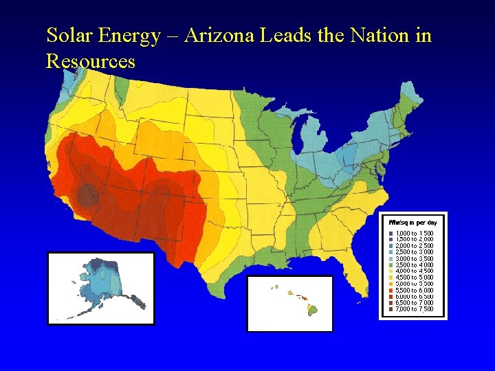 Solar Energy – Arizona Leads the Nation in Resources 