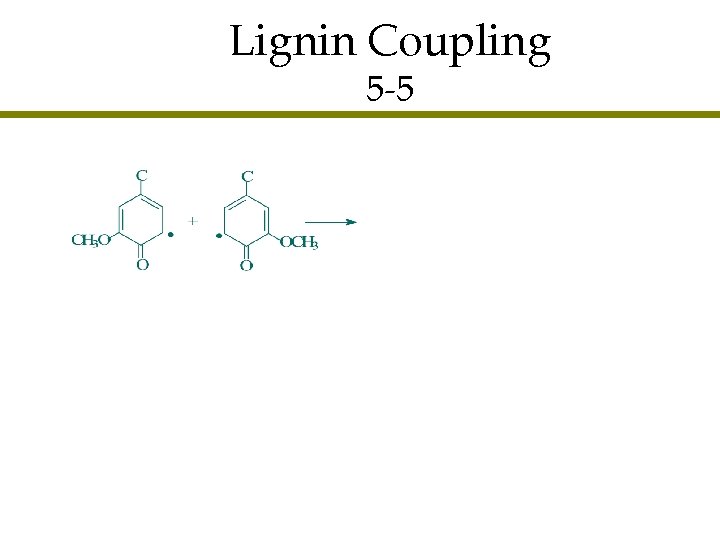 Wood Chemistry PSE 406 Lecture 10 Lignin Biosynthesis