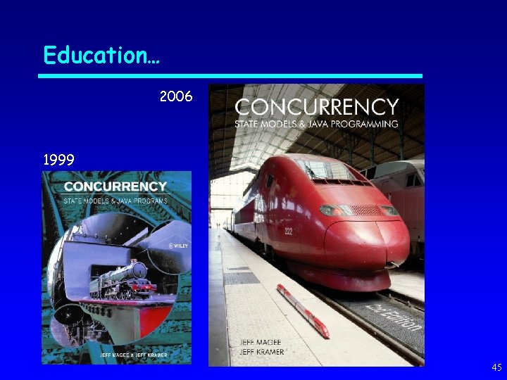 Education… 2006 1999 45 