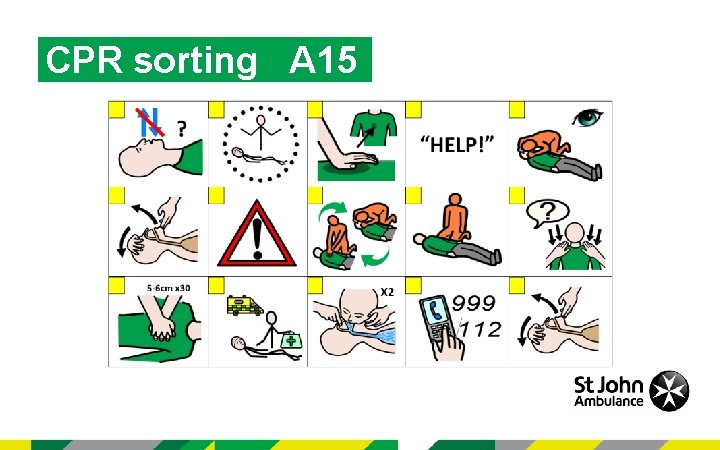 CPR sorting A 15 