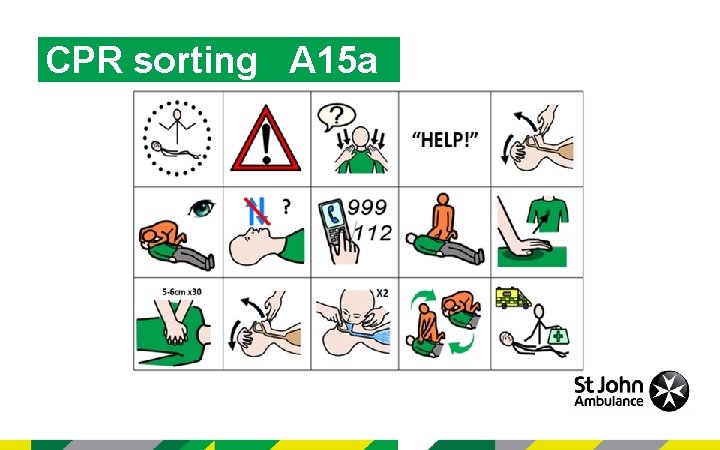 CPR sorting A 15 a 