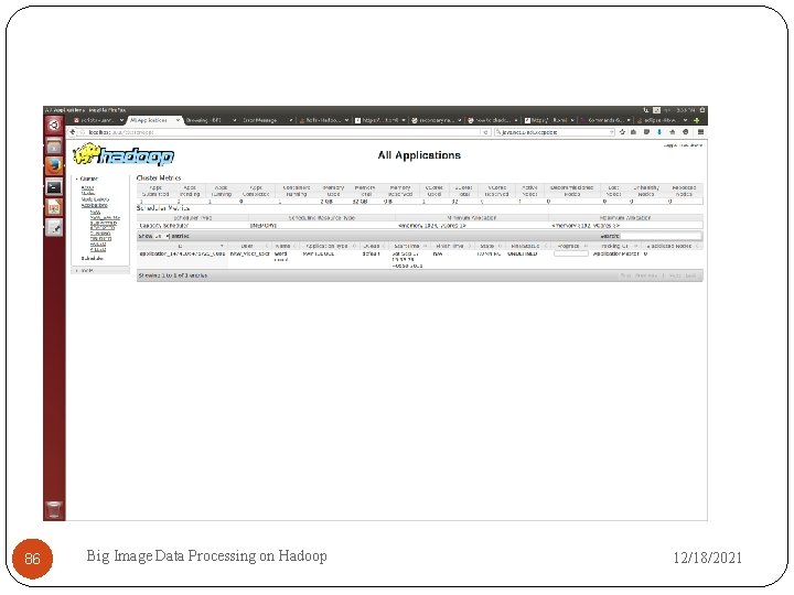 86 Big Image Data Processing on Hadoop 12/18/2021 