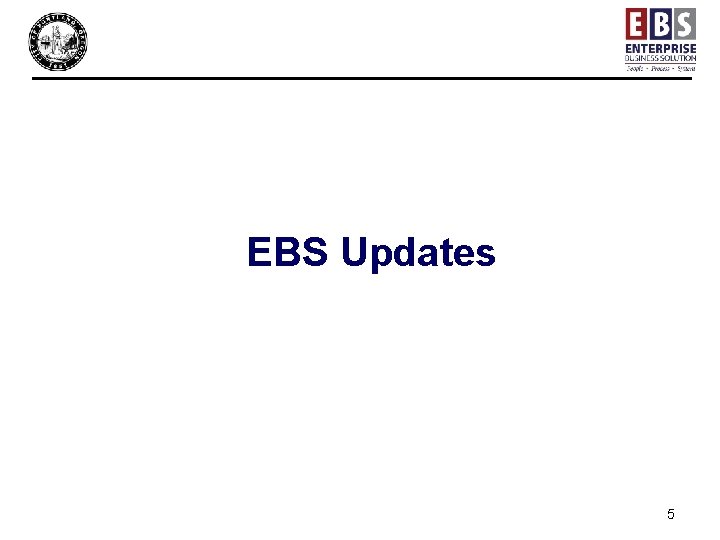 EBS Updates 5 