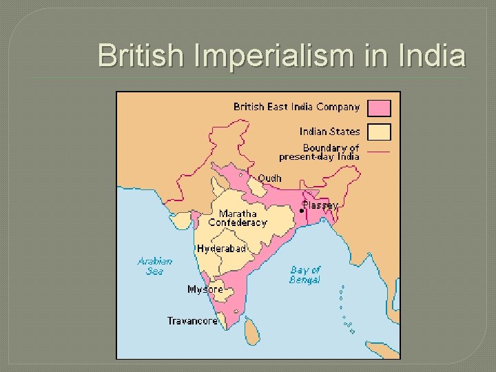 British Imperialism in India 