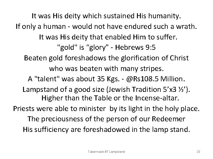 It was His deity which sustained His humanity. If only a human - would
