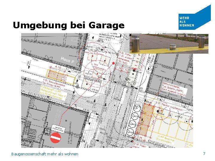 Umgebung bei Garage Baugenossenschaft mehr als wohnen 7 