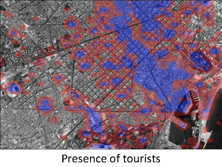 Presence of tourists 