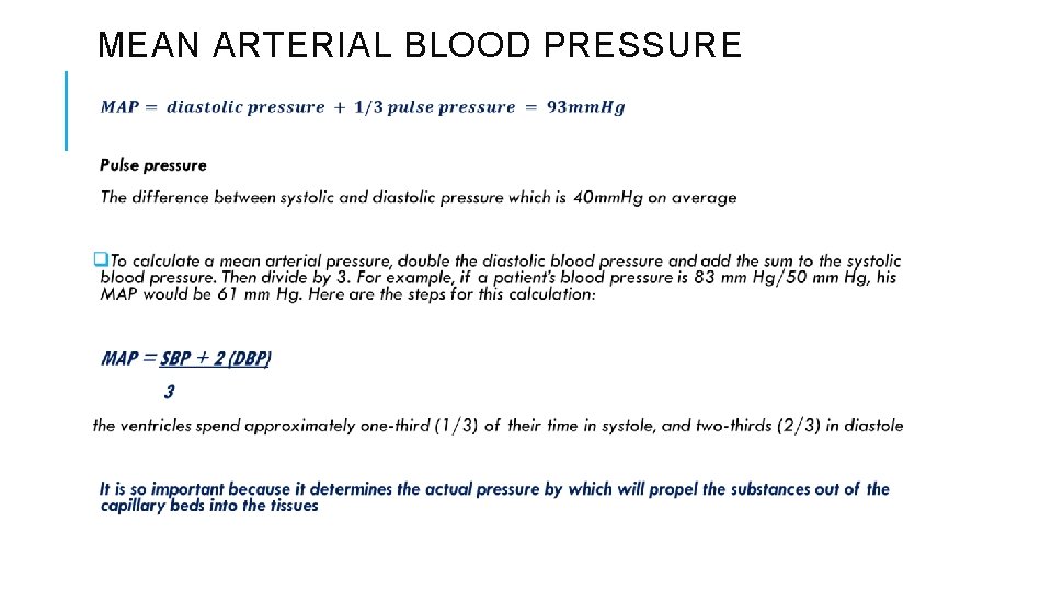 MEAN ARTERIAL BLOOD PRESSURE 
