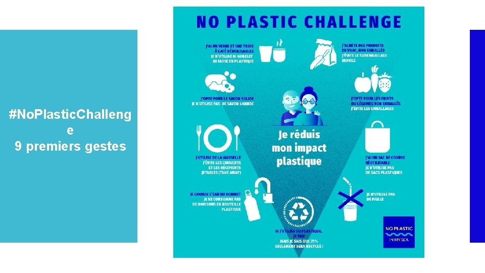 #No. Plastic. Challeng e 9 premiers gestes 