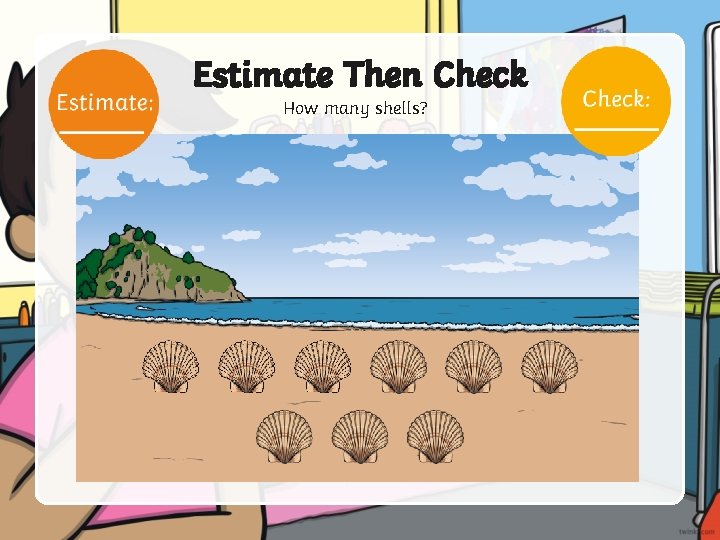 Estimate Then Check How many shells? 